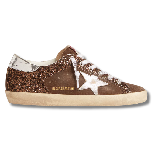 GOLDEN GOOSE "BROWN SHINY"