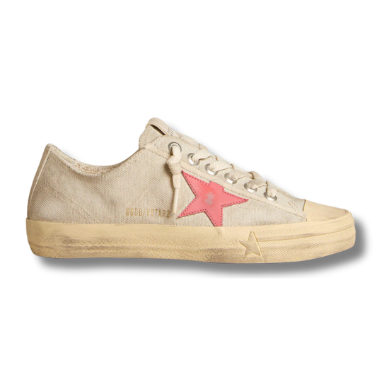 GOLDEN GOOSE "GREY / PINK STAR"