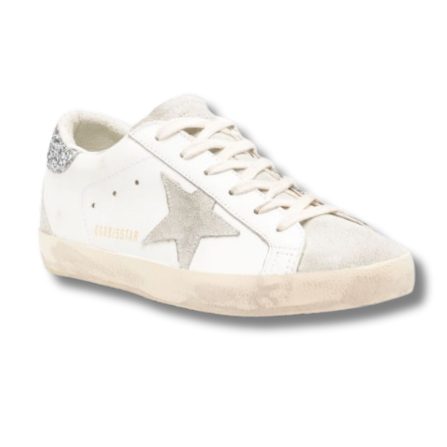 GOLDEN GOOSE "WHITE-SOFT PINK"