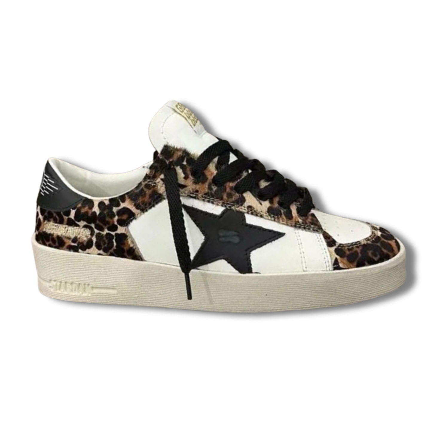 GOLDEN GOOSE “LEOPARD, BLACK – WHITE”