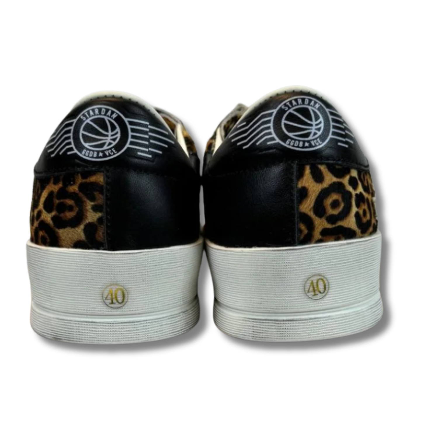 GOLDEN GOOSE “LEOPARD, BLACK – WHITE”